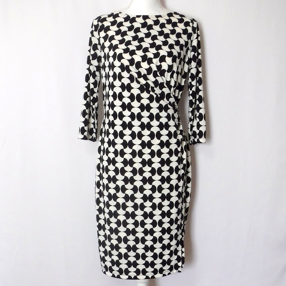 Talbots Dresses & Skirts - Talbots Geometric Print Dress Size MP